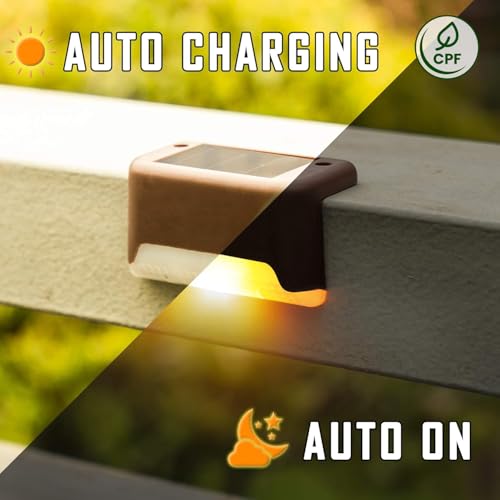 Color Changing Solar Deck Lights (16 Count)