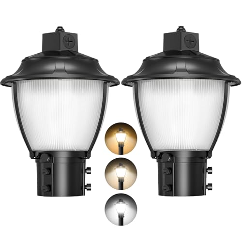 2Pack LED Post Top Light 60W (8.66 Inch)