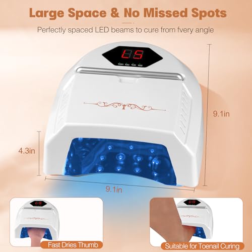 UV LED Nail Lamp Rechargebale