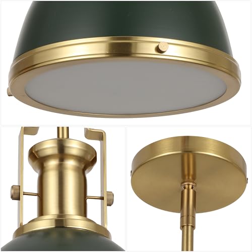 Homer Industrial Dome Pendant 10"