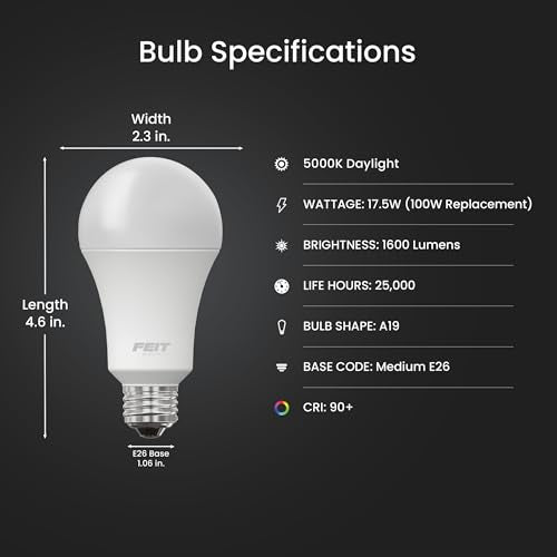 Enhance A19 LED Light Bulbs (2 Count)