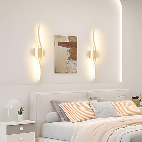 Modern Gold Wall Light Fixture Set of 2 (2 Count)