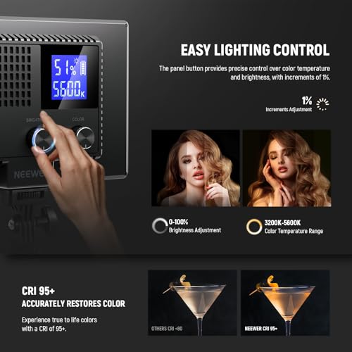 Basics 9" LED Video Light Panel