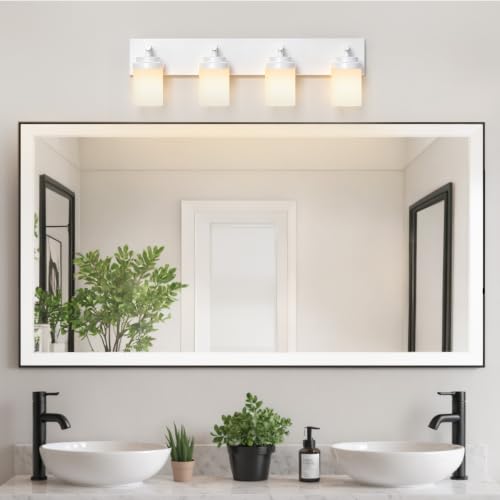 Bathroom Light Fixture White
