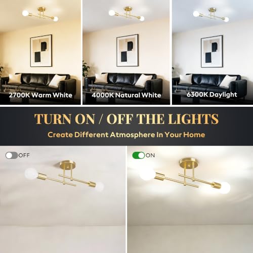 Modern Sputnik Chandelier
