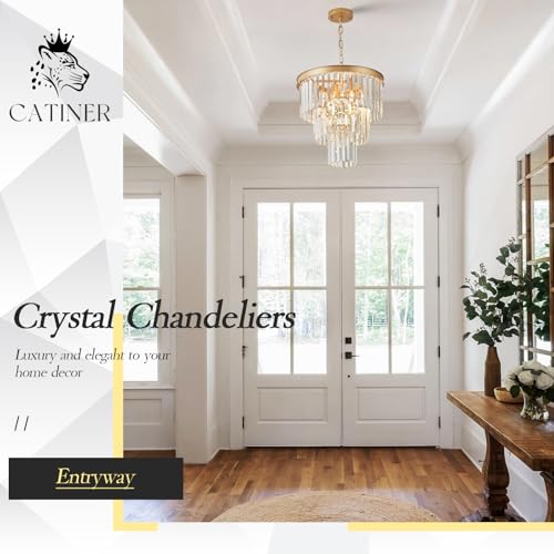 16" Modern Crystal Chandeliers