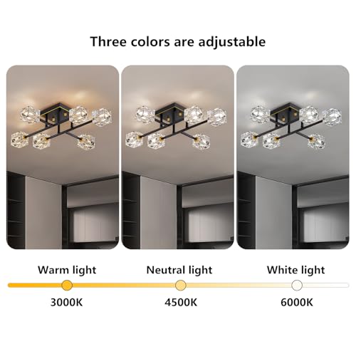 Semi Flush Mount Ceiling Light Fixture