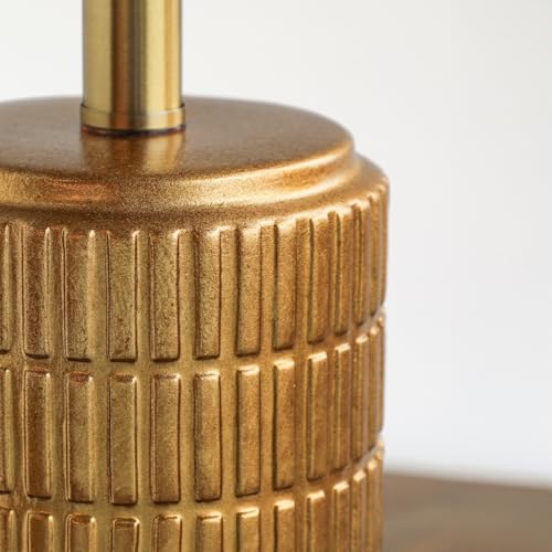23" Brass Gold Ceramic Table Lamps for Living Room