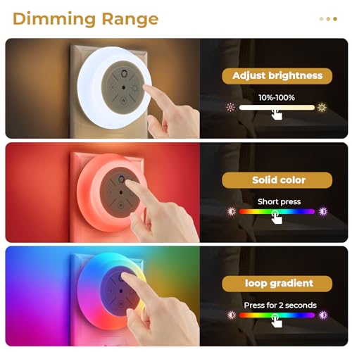 Night Lights Plug Into Wall with 12 (4 Count)