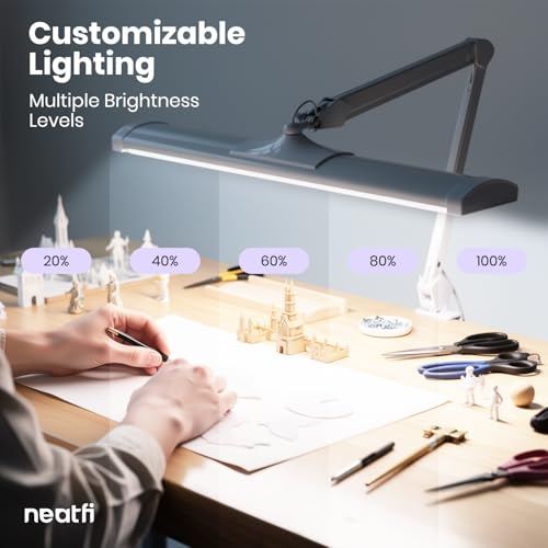 Ultra 3 500 Lumens LED Desk Lamp with Clamp