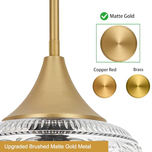 Gold Pendant Light