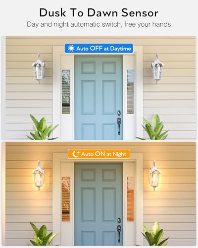 White Porch Lights Outdoor