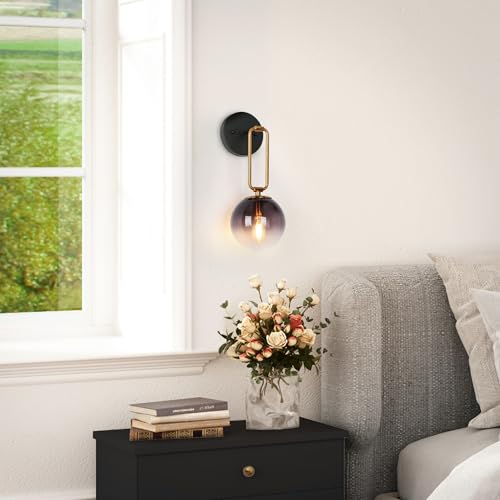 Black Gold Wall Sconce