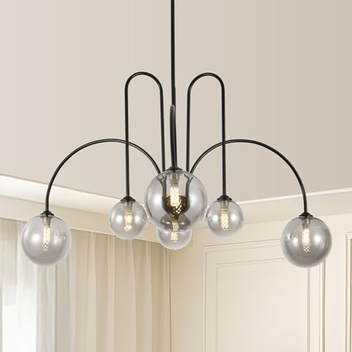 Black Sputnik Chandelier