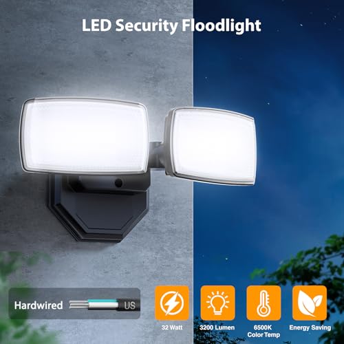 3200LM Flood Lights Outdoor