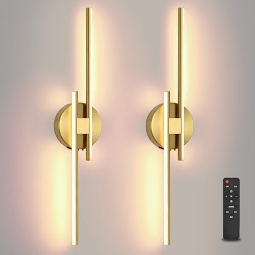 Battery Operated Wall Sconce Set of 2 (2 Count)