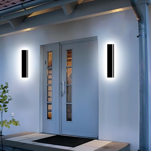 Modern Outdoor Wall Light 2pack 24in (2 Count)