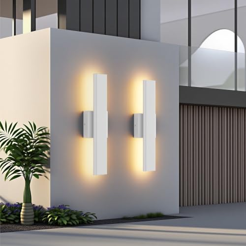 15.7" LED Outdoor Wall Sconce