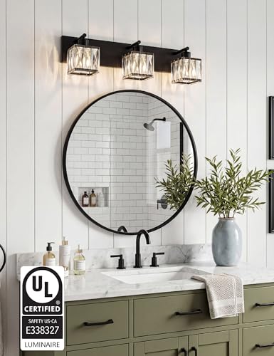 Black Bathroom Light Fixtures