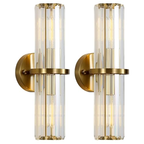Crystal Wall Sconce Set of 2 (2 Count)