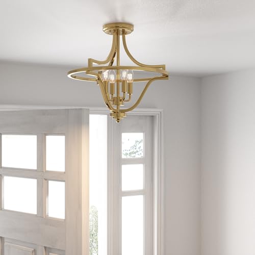 Harvel Semi Flush Mount Ceiling Light Fixture