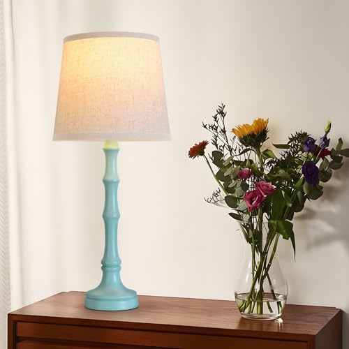 Lamps Set of 2 Modern Farmhouse Table Lamp Bedside Reading Lamps Living Room End Tables Set Lamps for Night Stands Bedroom Night Lamp (2 Count)
