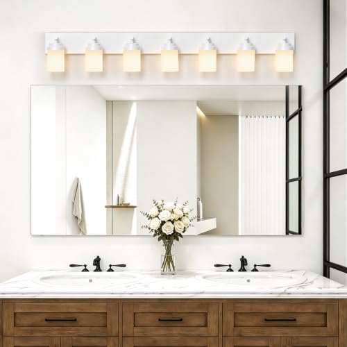 Bathroom Light Fixture White