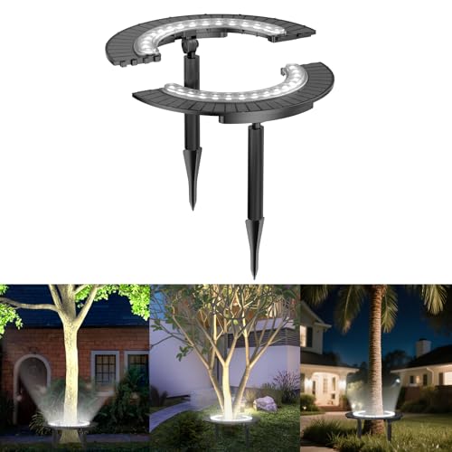 Wireless Solar Palm Tree Lights Outdoor