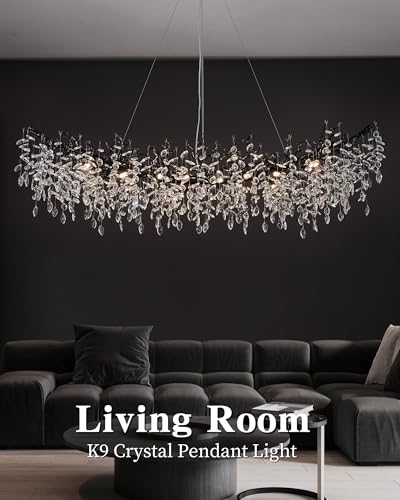 Modern Crystal Chandelier for Dining Room
