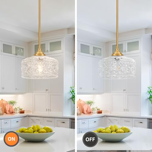 Gold Pendant Lights Kitchen Island
