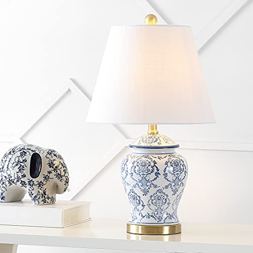 Juliana Chinoiserie Ceramic Urn Table Lamp 22.25"