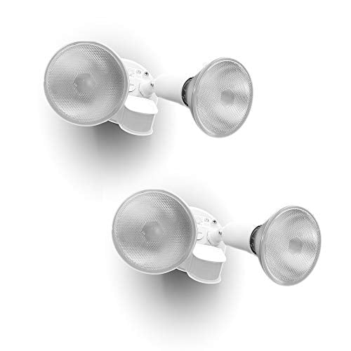 2 Packs 300 Watt Halogen Motion Activated Integrated Dual (2 Count)