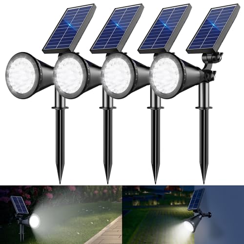 Solar Lights Outdoor Waterproof Spot Lights (4 Count)
