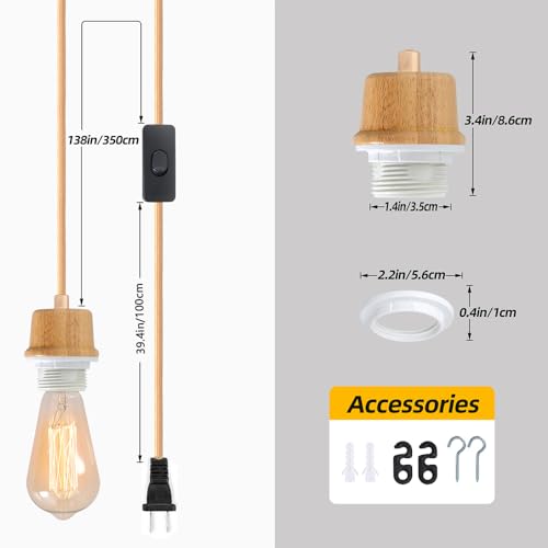 Plug in Pendant Light Cord