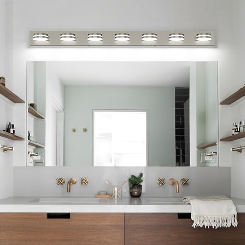 55.12inch Brushed Nickel Vanity Light Fixtures
