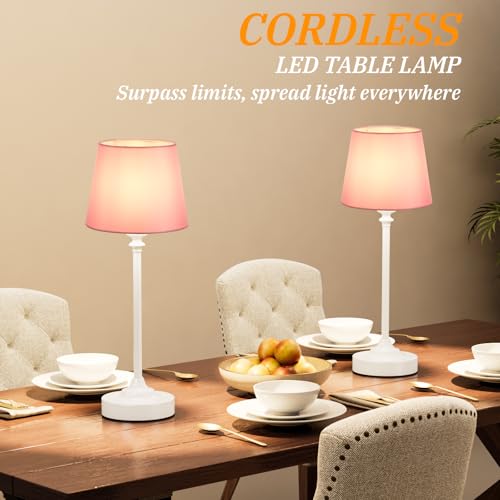 Cordless Table Lamps Rechargeable Set (2 Count)