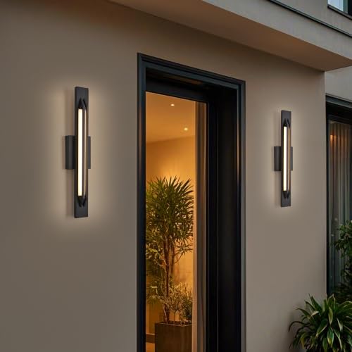 23 Inch Modern Outdoor LED Wall Sconce