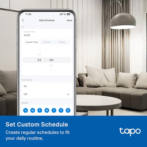 TP Link Tapo Smart Light Bulbs (4 Count)