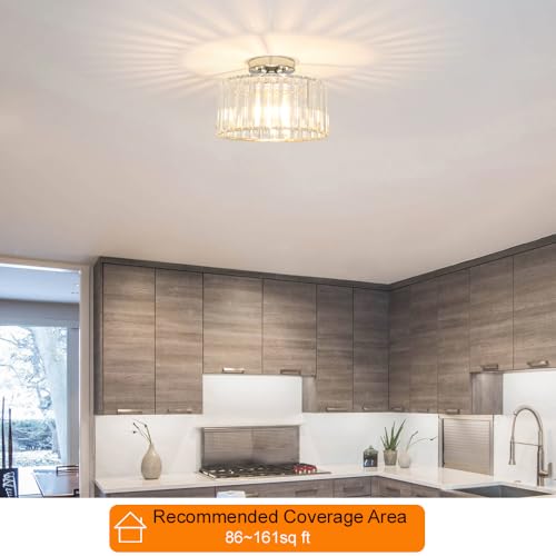 Crystal Ceiling Light Fixture