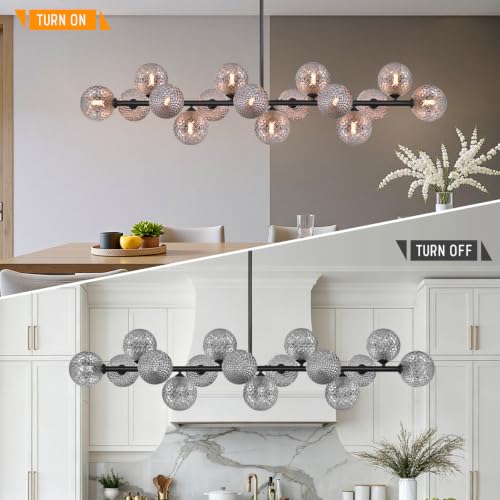 Sputnik Chandelier Globe Long Island Chandeliers Over Table 16