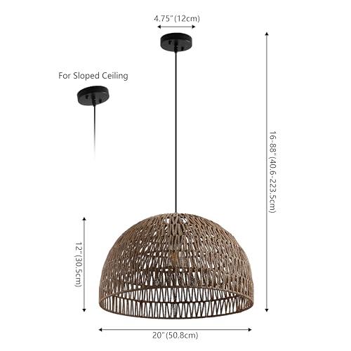 Campana 1 Light Pendant Dome Ceiling Lamp