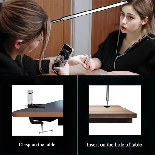 Aluminum LED Desk Lamp with Super Long Arm