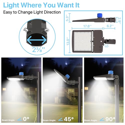 300W Parking Lot Light (2 Count)