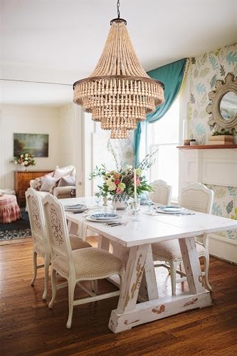 Farmhouse Chandelier Light 28”