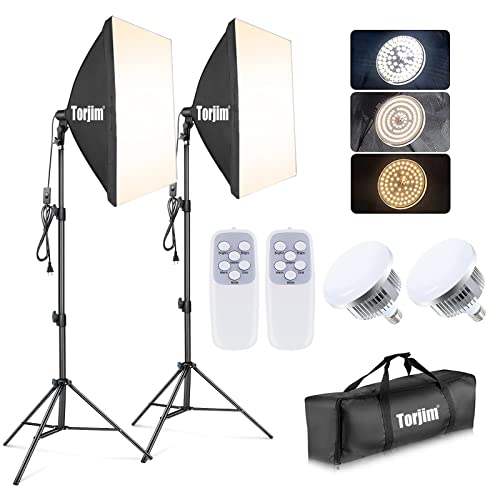 Softbox Photography Lighting Kit