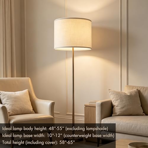 Large Drum Lamp Shade