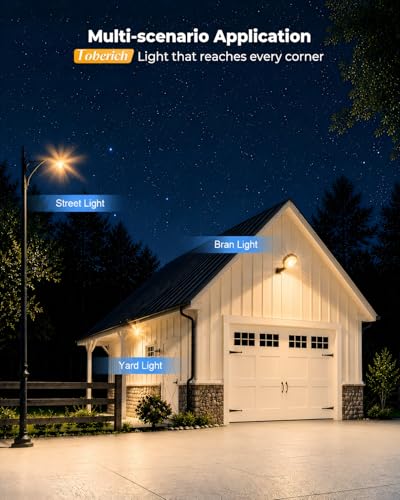 4 Pack 150W LED Barn Light Dusk to Dawn
