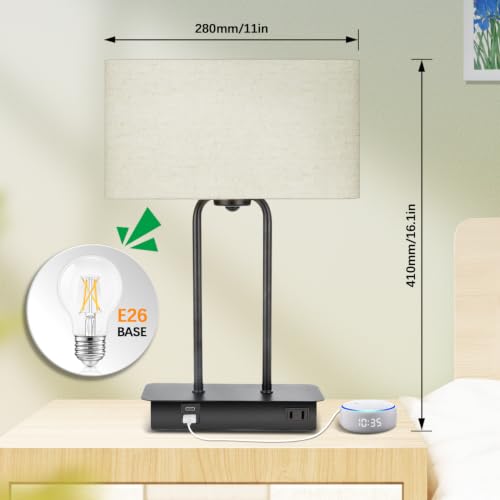 16’’ Table Lamp for Bedroom
