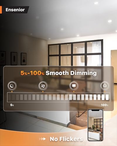 12 Pack 4 Inch LED Recessed Ceiling Light (12 Count)