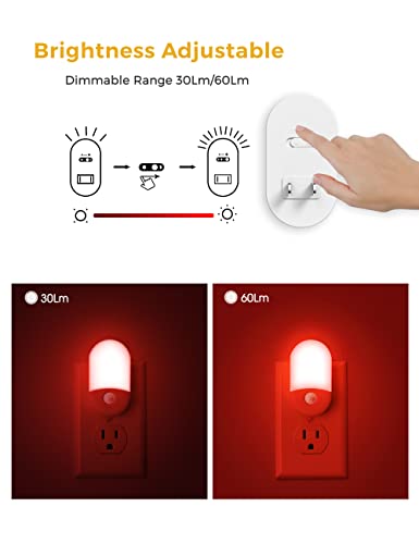 Red Night Light (2 Count)